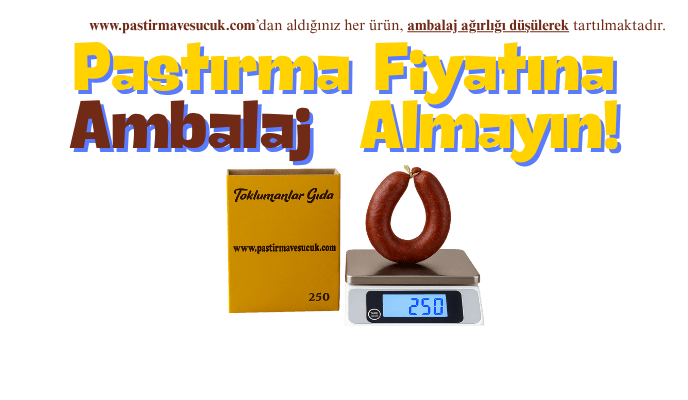 Ambalaj Ağırlığı Düşülüyor