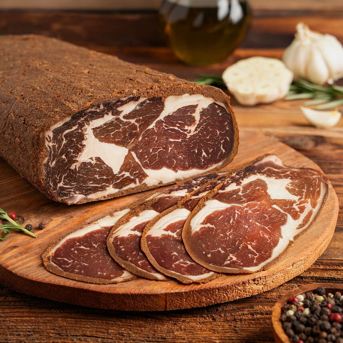 Özel Çemenli (Artizan) Benekli Tütünlük Pastırma