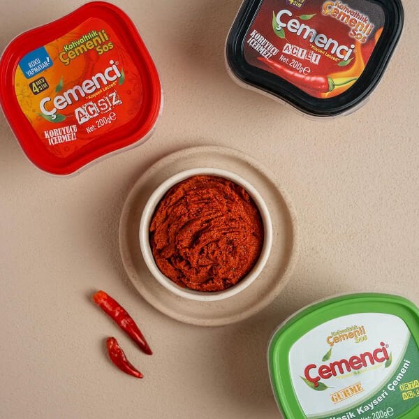 Kahvaltılık Kokusuz Çemenli Sos- ACILI (200 Gram)