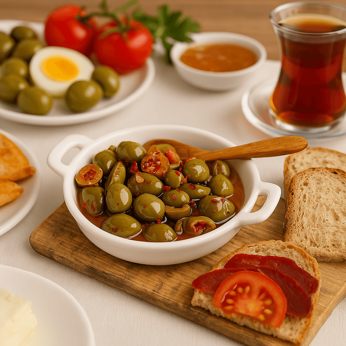 Yeşil Zeytin Salatası (570 Gram)