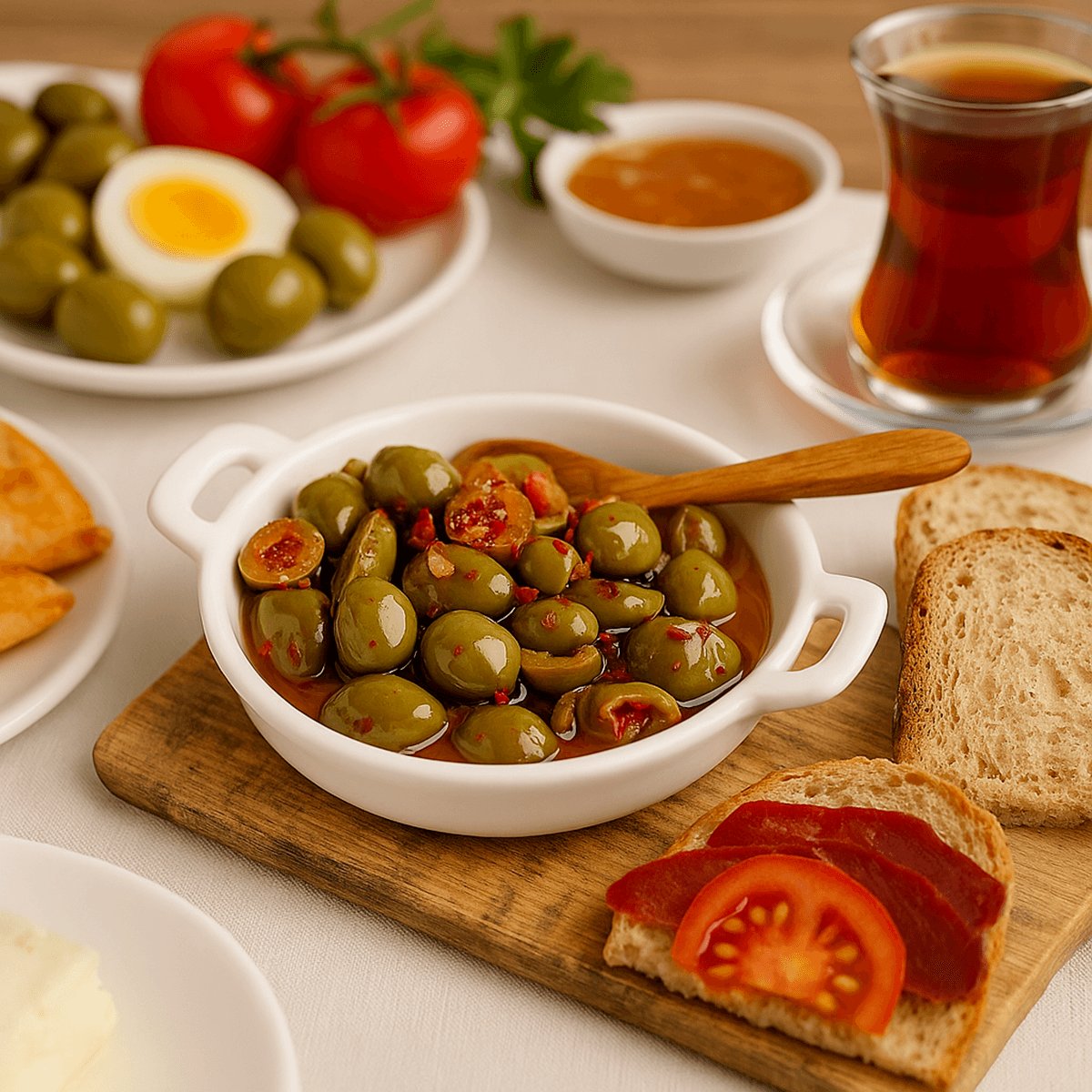 Yeşil Zeytin Salatası (570 Gram)