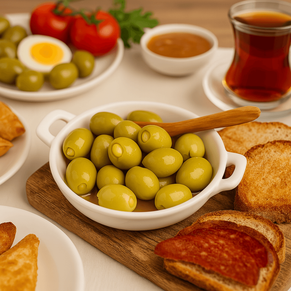 Limon Dolgulu Yeşil Zeytin (500 Gram)